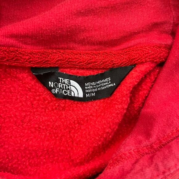 The North Face Hoodie Sweatshirt Adult Medium Red Never Stop Exploring Hiking - Picture 6 of 12